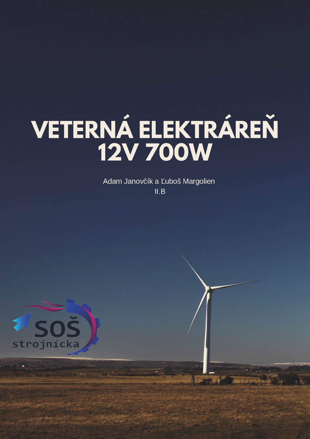 VETERNÁ ELEKTRÁREŇ 12V 700W